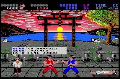 Der blaue Spieler hat hier vorzeitig die 6 Punkte geholt und bekommt die 20 Sekunden als 2000 Scorepunkte gutgeschrieben. Der Score ist nur für die Highscore wichtig.