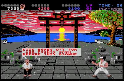 In der Bomben-Bonusmission bekommt der Spieler für jede aufgetretene Bombe 100 Punkte.