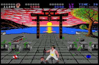 In anderen Spielen mögen Köpfe fliegen, bei IK+ hüpfen sie. Ob diese von bezwungenen Gegnern sind, können wir nicht sagen.