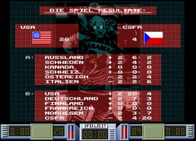 Nach den Spielen sehen wir unser Standing in der Tabelle.