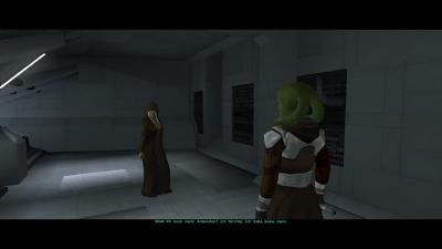 Kreia - die graue Mentorin - also nicht Gandalf, aber will uns über alles belehren.