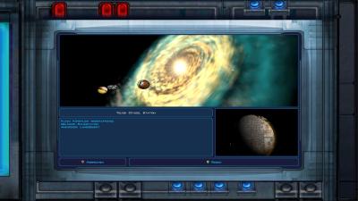 Die noch recht leere Galaxiekarte. Über diese können wir uns zwischen den unterschiedlichen Orten bewegen.