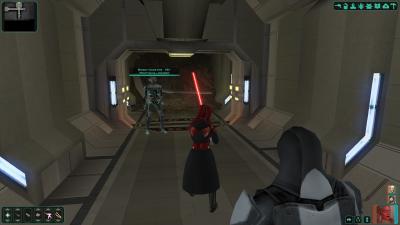 Ein Protokolldroide hat mit uns ein Worte zu wechseln - Wir reden meistens mit unseren Waffen.