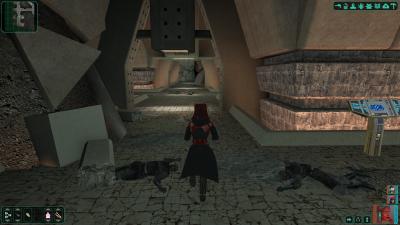 Die nicht so ganz verlassene Sith Akademie auf Korriban.