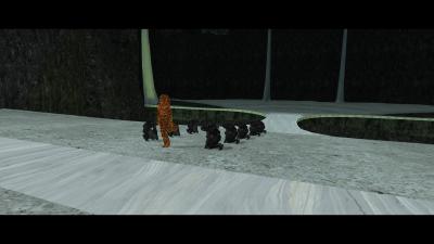 Ein Empfang den nur ein echter Sith erwarten kann.