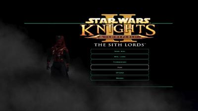 Wird das Spiel als Sith beendet, so erwartet dieser Charakter uns im Hauptmenü.