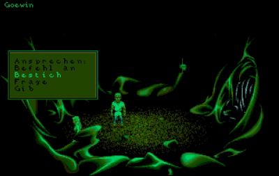 Das die Höhlen alle eine andere Grundfarbe ist wichtig, da wir hier unserer Begleiterin regelmäßig Anweisungen geben müssen.