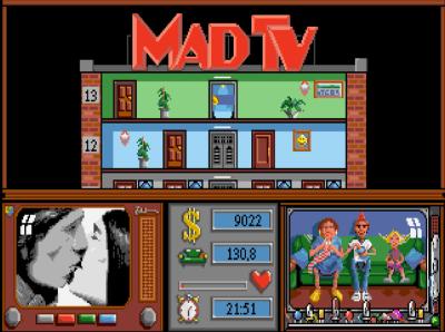 Der MadTV Tower hat 13 Stockwerke, natürlich hat Betty von hier oben die schönste Aussicht.