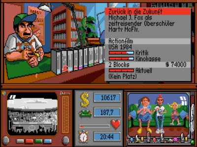 Was wäre ein Spiel über Fernsehsender ohne Filme? Genau, nur der halbe Spaß. Bei MadTV gab es in den meisten Versionen noch die Originalfilmnamen.