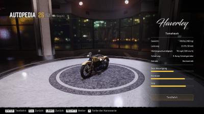 Wie im Original können wir uns die Fahrzeuge mit ihren Eigenschaften in einem Salon anschauen.