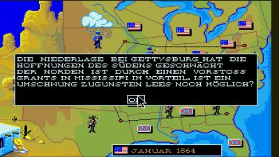 Zu Beginn des Spiels wird dem Spieler kurz der aktuelle Stand des Konflikts nahegebracht.