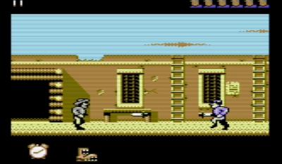 Mit Wurfmessern und Fäusten wird um den Besitz des Forts gekämpft.