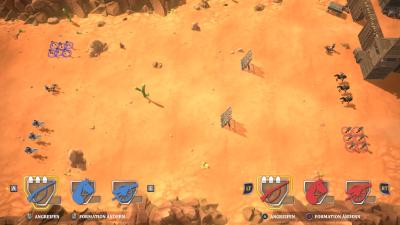 Die Schlachten finden erneut in unterschiedlichem Terrain statt, was der Spieler idealerweise für sich nutzt.