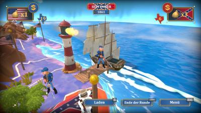 In North Carolina bleibt es beim Nachschub mit neuen Armeen für die Seite, die das Territorium hält.