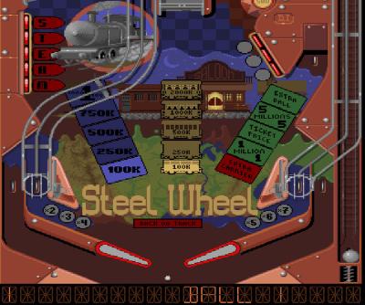 Eisenbahn Feeling pur. Die Kugel ist der Zug auf der Schiene.