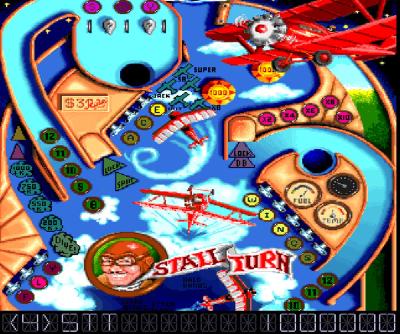 Stall Turn bringt auch als Flippertisch das Fluggeühl gut herüber.