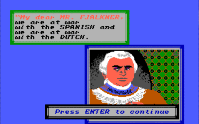 Auch die Gouverneure waren in EGA-Grafik bunter.