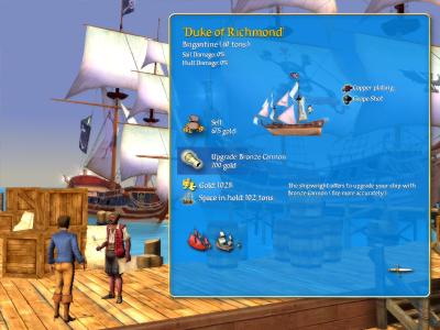 Das neueste Upgrade beim Schiffshändler ergattern. So wird unser schwimmendes Zuhause noch imposanter.