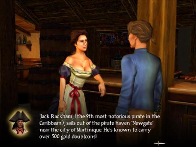 Eine sehr gut informierte Schankmaid.