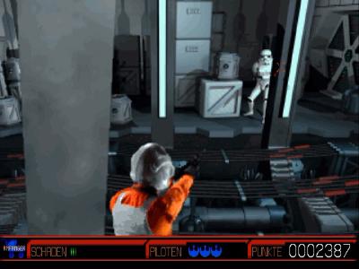 Ein bisschen wie Moorhuhn spielen - nur dass die imperialen Soldaten zurückschießen - na gut, an sich auch nur wie imperiale Soldaten.