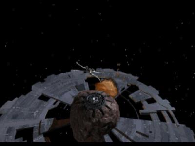 Wenn wir etwas zerstören, so fliegt auch eine große Raumstation spektakulär in die Luft, also spektakulär für die damaligen Verhältnisse.