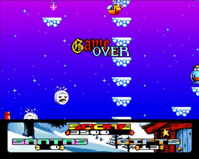 Verlieren wir alle Leben, so ist das Spiel vorbei.