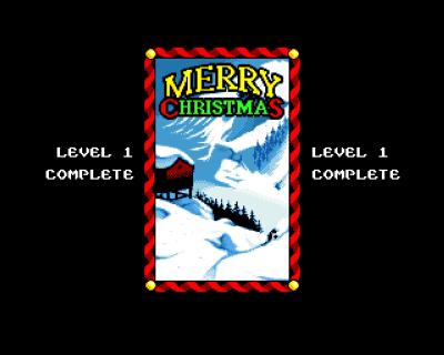 Nach dem Abschluss eines Levels, wird uns das kurz bestätigt.