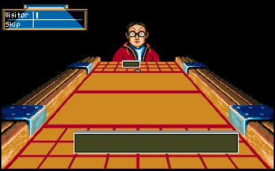 Oder wir verändern beispielsweise unseren Schläger und machen diesen etwas breiter.