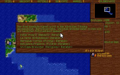 Wer soll unseren Siedlungen mit seinen Fähigkeiten voranbringen?