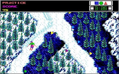 Bei der Skiabfahrt müssen wir uns regelmäßig zwischen den zu wählenden Wegen entscheiden.