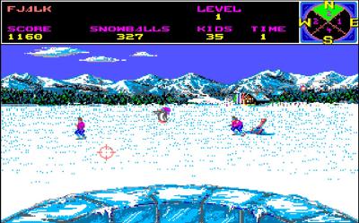 Die Pinguine können ebenso wie die Schaufeln abgeworfen werden.