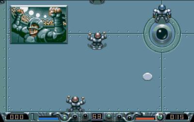 Hier scort der Gegner, natürlich darf er trotzdem jubeln. Eine Silbermünze ist ebenso zu sehen, diese bringt Geld um sein Team zu verbessern.