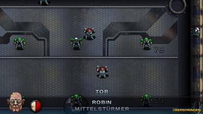 Und wir haben erneut getroffen. Erneut war es Robin unser Mittelstürmer.