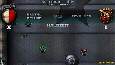 Zur Halbzeit steht es bereits 82:0 - Wohlgemerkt mit dem Starterteam.