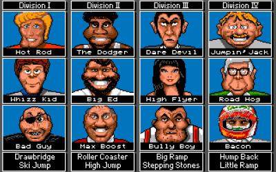 Bevor eine Saison startet, gibt es eine Übersicht der vier Ligen und der Spieler sieht, gegen wen er antreten muss und welche Gegner in den anderen Ligen noch auf ihn warten.