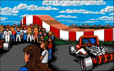 Verlieren wir ein Rennen, so sitzen wir traurig und alleine auf unserem Boliden.