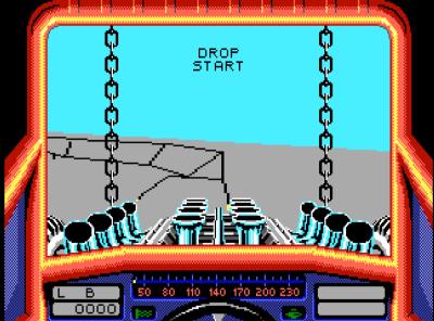 Ein Bild aus der PC-Version, auf welcher der Track wesentlich schwerer zu erkennen ist.