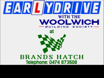 Etwas Werbung durfte auch damals schon im Spiel nicht fehlen.