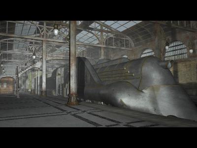 Der Zug. Unser Mittel der Fortbewegung (neben dem Zeppelin) um zwischen den Orten zu reisen.