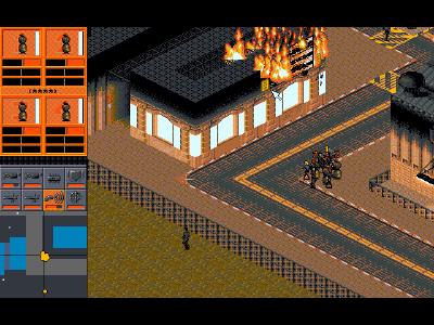 Die Videoleinwände lassen sich auch zerstören.