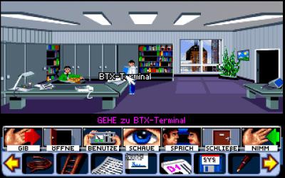 Den Umgang mit dem futuristischen BTX-Ternubak lernt man in der Ausbildung zum Kauffrau/Kaufmann für Bürokommunikation. Faszinierend, wir können es aber auch bedienen.