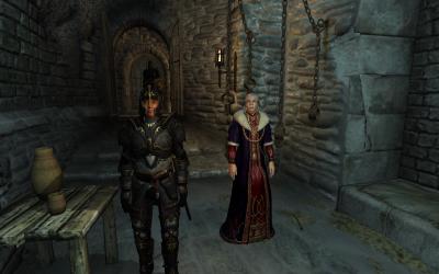 Erstes Treffen mit dem Kaiser Uriel Septim