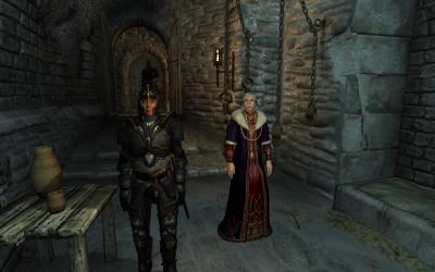 Erstes Treffen mit dem Kaiser Uriel Septim