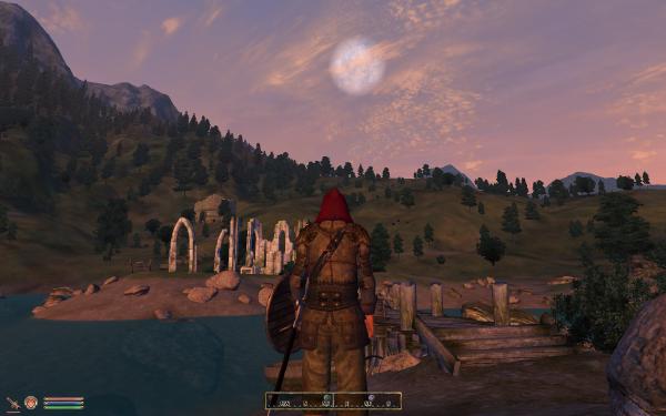 Oblivion - Titelbildschirm des Spiels