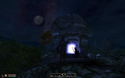 Das Tor zu den Shiverings Isles, dem Reich von Sheogorath dem Daedra des Wahnsinns