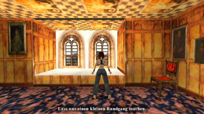 Blick aus Laras Mansion im Original