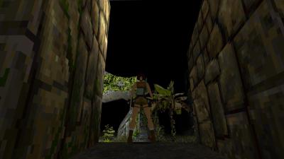 Im Original Tomb Raider gab es noch keinen Himmel. Dieser war einfach schwarz um Rechenleistung zu sparen.