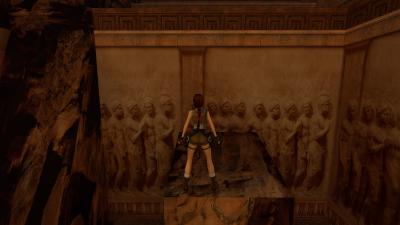 Lara im Koloseum im Remaster