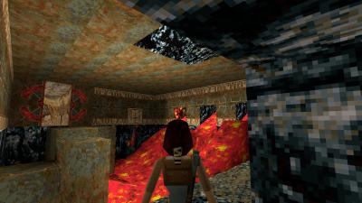 In Atlantis wird es dann Heiß dank Lava, die wir häufig auch über Schalter auslösen können.