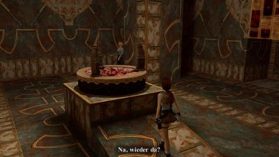 Endlich treffen wir Natla in Atlantis.